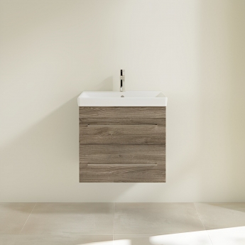 Villeroy & Boch Avento 600mm 2-Drawer Wall Hung Vanity Unit with Basin