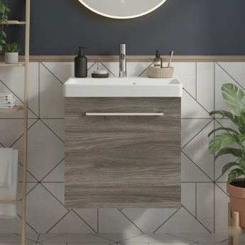 Villeroy & Boch Avento 550mm 1-Door Wall Hung Vanity Unit with Basin | Product Image