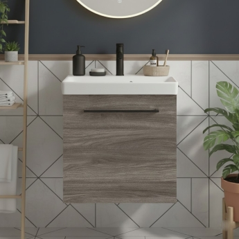 Villeroy & Boch Avento 550mm 1-Door Wall Hung Vanity Unit with Basin | Product Image