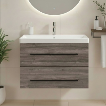 Villeroy & Boch Avento 800mm 2-Drawer Wall Hung Vanity Unit with Basin | Product Image