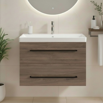 Villeroy & Boch Avento 800mm 2-Drawer Wall Hung Vanity Unit with Basin | Product Image