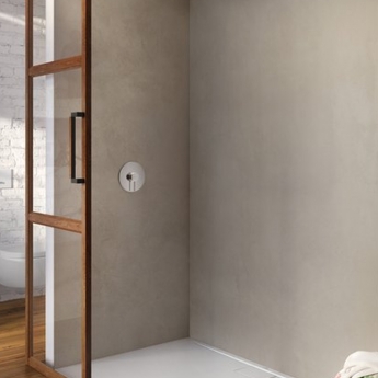 Villeroy & Boch Dawn Round Concealed Shower Valve Single Outlet - Chrome | Product Image