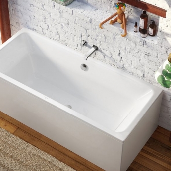 Villeroy & Boch Dawn Bath Spout Wall Mounted 201mm - Chrome