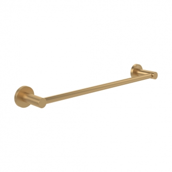 Villeroy & Boch Elements Tender Straight Towel Bar 504mm Wide - Brushed Gold | Product Image