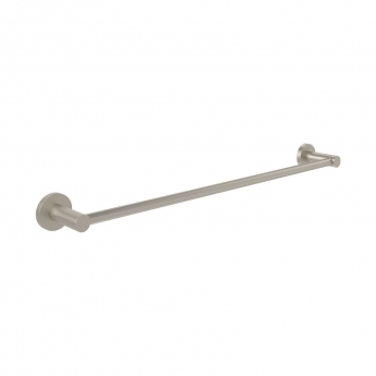 Villeroy & Boch Elements Tender Towel Bar 654mm Wide - Brushed Nickel Matt | Product Image