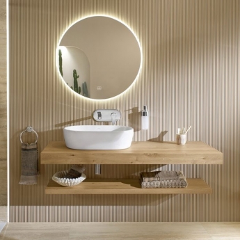 Villeroy & Boch Elements Tender Towel Ring - Chrome