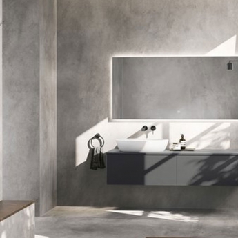 Villeroy & Boch Elements Tender Towel Ring - Matt Black