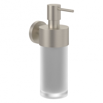 Villeroy & Boch Elements Tender Soap Dispenser - Brushed Nickel Matt