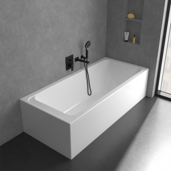 Villeroy & Boch Architectura Rectangular Concealed Shower Valve with Diverter Single Handle - Matt Black