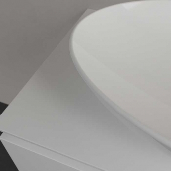 Villeroy & Boch Loop & Friends Oval Sit-On Countertop Basin 620mm Wide - 0 Tap | Product Image