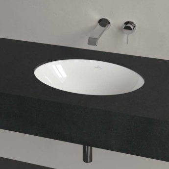 Villeroy & Boch Loop & Friends Oval Undermount Countertop Basin 485mm Wide - 0 Tap Hole