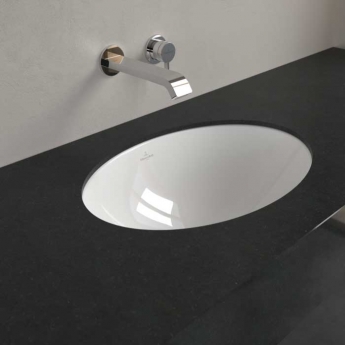 Villeroy & Boch Loop & Friends Oval Undermount Countertop Basin 485mm Wide - 0 Tap Hole