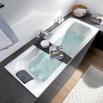 Villeroy & Boch Loop & Friends Rectangular Bath with Square Inner Form 1700mm x 750mm - 0 Tap Hole