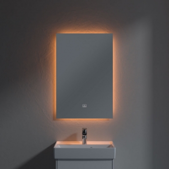 Villeroy & Boch More To See Lite LED Bathroom Mirror 750mm H x 500mm W | Product Image
