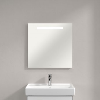 Villeroy & Boch More To See One LED Bathroom Mirror 600mm H x 600mm W