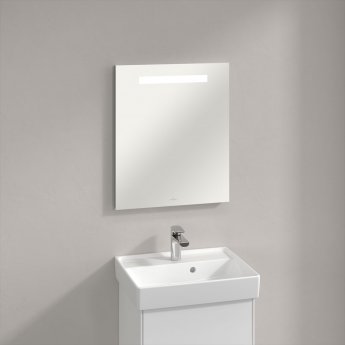 Villeroy & Boch More To See One LED Bathroom Mirror 600mm H x 500mm W