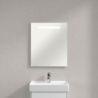 Villeroy & Boch More To See One LED Bathroom Mirror 600mm H x 500mm W