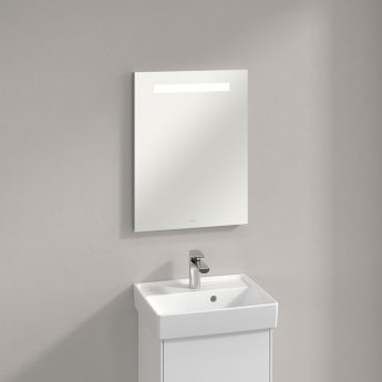 Villeroy & Boch More To See One LED Bathroom Mirror 600mm H x 450mm W
