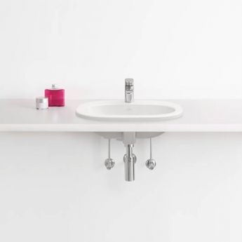 Villeroy & Boch O.novo Inset Countertop Basin 560mm Wide - 1 Tap Hole | Product Image