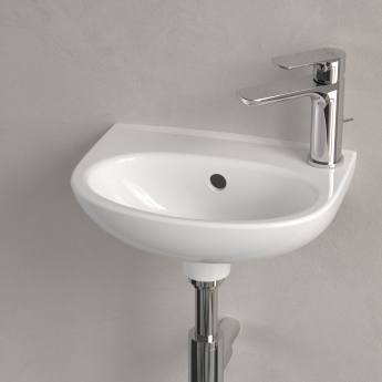 Villeroy & Boch O.Novo Lite Wall Hung Basin 360mm Wide - 0 Tap Hole