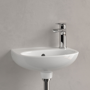 Villeroy & Boch O.Novo Lite Wall Hung Basin 360mm Wide - 0 Tap Hole