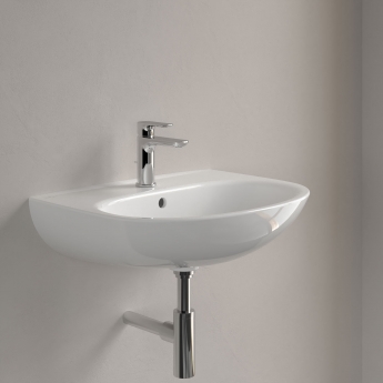 Villeroy & Boch O.Novo Lite Wall Hung Basin 550mm Wide - 1 Tap Hole