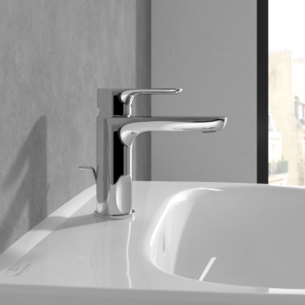 Villeroy & Boch O.Novo Basin Mixer Tap without Waste - Chrome