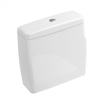 Villeroy & Boch O.novo Comfort Height Rimless Close Coupled Toilet with Push Button Cistern - Soft Close Seat