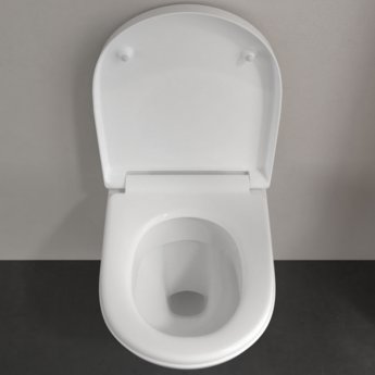 Villeroy & Boch O.novo Rimless Wall Hung Toilet with Soft Close Seat