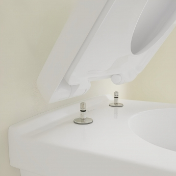 Villeroy & Boch O.novo Rimless Wall Hung Pan 490mm Projection White Alpin - Excluding Seat