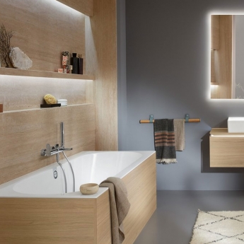 Villeroy & Boch Oberon 2.0 Duo Quaryl Rectangular Acrylic Bath