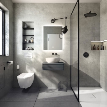 Villeroy & Boch Squaro Infinity White Quaryl Rectangular Shower Tray 1200mm x 900mm