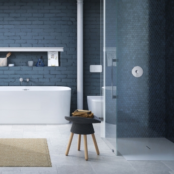 Villeroy & Boch Squaro Infinity White 40mm Quaryl Rectangular Shower Tray