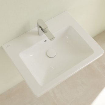 Villeroy & Boch Subway 2.0 Wall Hung Basin 600mm Wide - 1 Tap Hole