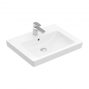 Villeroy & Boch Subway 2.0 Wall Hung Basin 600mm Wide - 1 Tap Hole