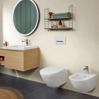 Villeroy & Boch Subway 2.0 Wall Hung Bidet 375mm Wide - 1 Tap Hole