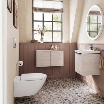 Villeroy & Boch Subway 3.0 Rimless Wall Hung Toilet with TwistFlush - Soft Close Seat