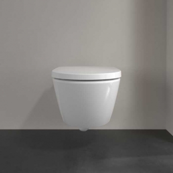 Villeroy & Boch Subway 3.0 Rimless Wall Hung Toilet with TwistFlush - Soft Close Seat