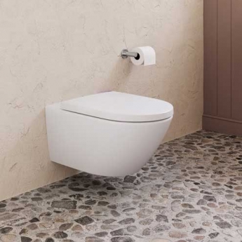 Villeroy & Boch Subway 3.0 Rimless Wall Hung Toilet with TwistFlush - Soft Close Seat