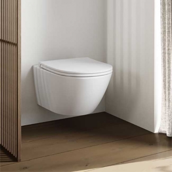 Villeroy & Boch Subway 3.0 Rimless Wall Hung Toilet (inc Soft Close Seat) | Product Image