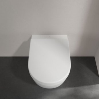 Villeroy & Boch Subway 2.0 Rimless Back to Wall Toilet White Alpin - Soft Close Seat