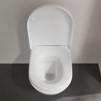 Villeroy & Boch Subway 2.0 Rimless Wall Hung Toilet with Soft Close Seat
