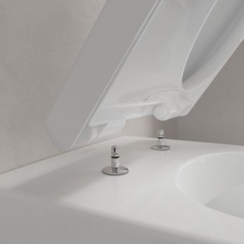 Villeroy & Boch Subway 2.0 Rimless Wall Hung Toilet with Soft Close Seat