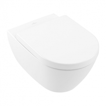 Villeroy & Boch Subway 2.0 Rimless Wall Hung Toilet with Soft Close Seat