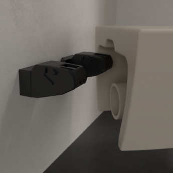 Villeroy & Boch Subway 2.0 Rimless Washdown Wall Hung Toilet and Soft Close Seat - Almond