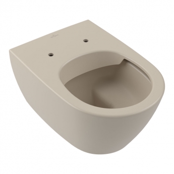 Villeroy & Boch Subway 2.0 Rimless Washdown Wall Hung Toilet and Soft Close Seat - Almond