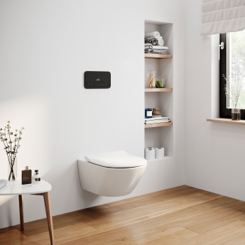 Villeroy & Boch Subway 2.0 5-in-1 Rimless Wall Hung Toilet and Frame Bundle | Product Image