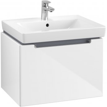 Villeroy & Boch Subway 600mm 1-Drawer Wall Hung Vanity Unit