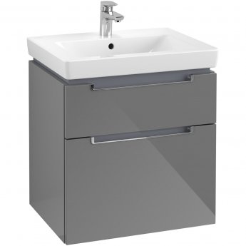 Villeroy & Boch Subway 600mm 2-Drawer Wall Hung Vanity Unit
