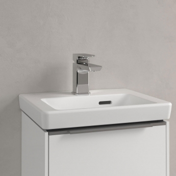 Villeroy & Boch Subway 3.0 Wall Hung Basin 370mm Wide 1 Tap Hole - Stone White | Product Image